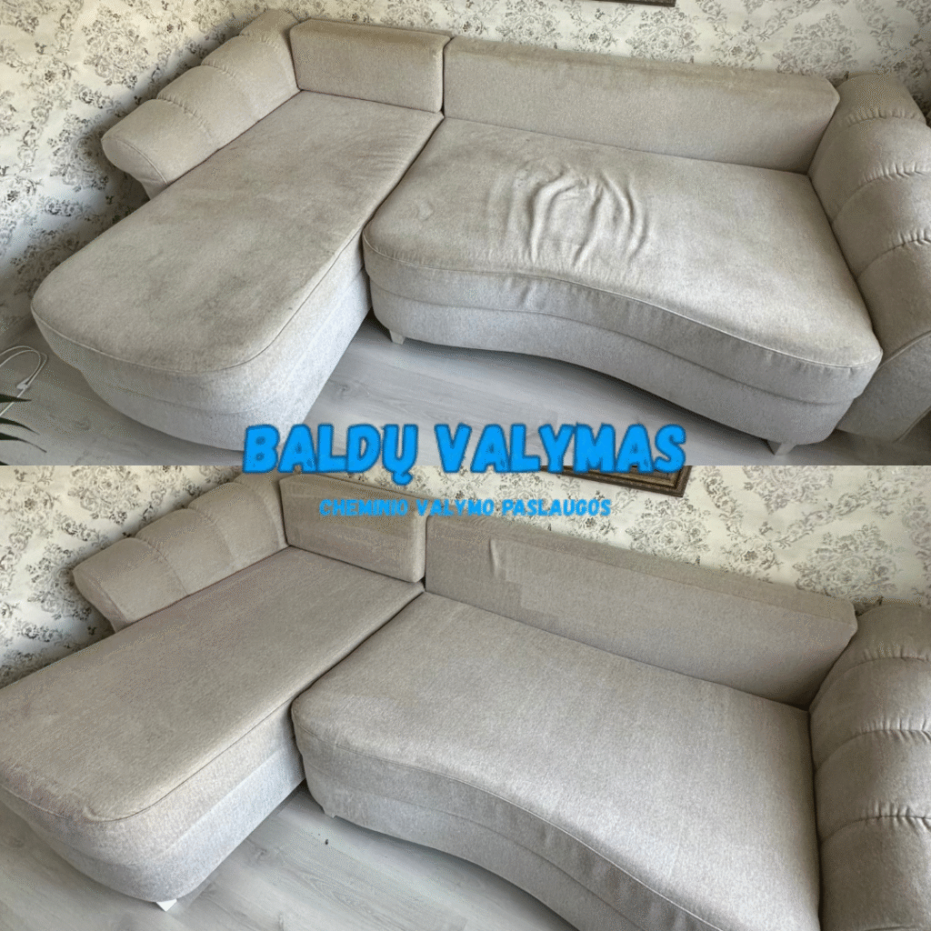 cheminio valymo galerija prieš / po (rezultatai) balduvalymas.pro