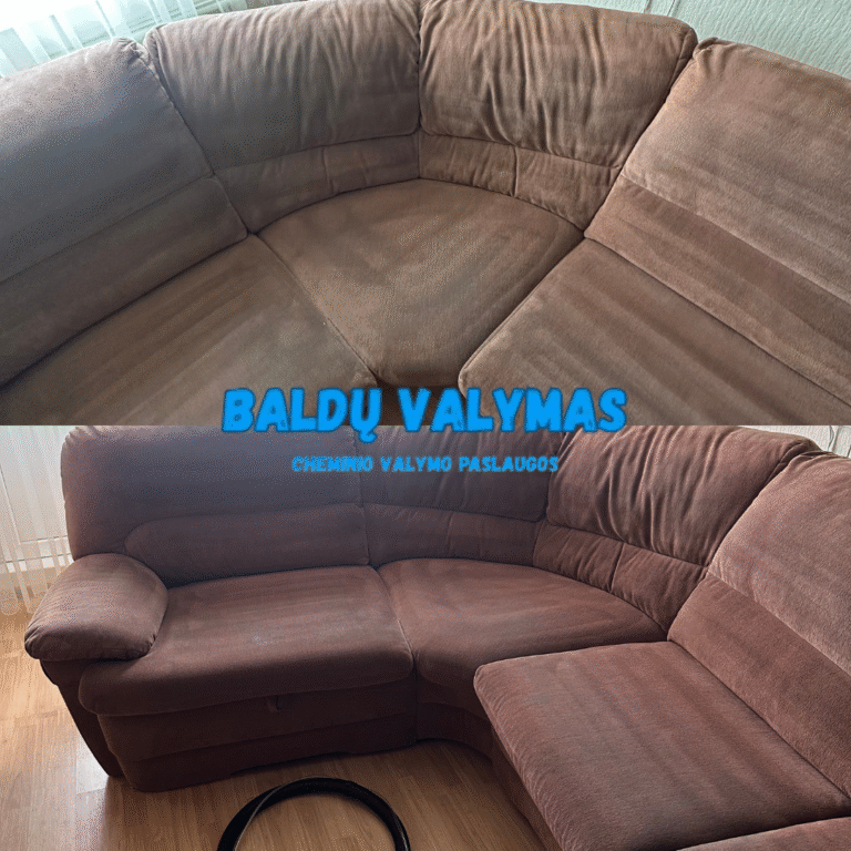 Диван до профессиональной чистки мебели, видны пятна и загрязнения