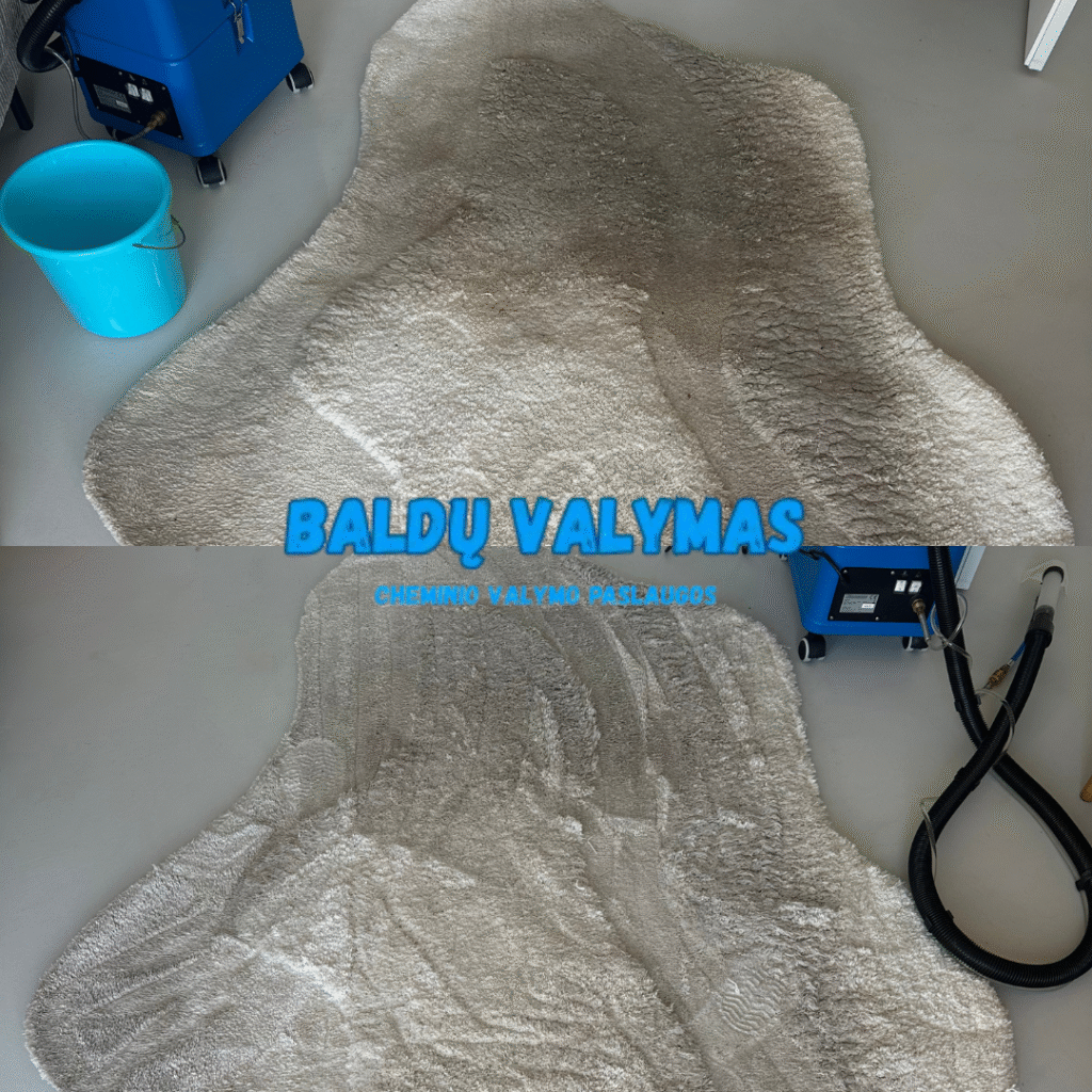 cheminio valymo galerija prieš / po (rezultatai) balduvalymas.pro