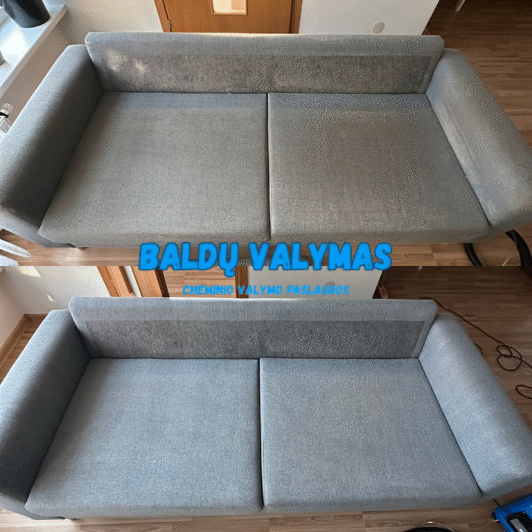 Диван до профессиональной чистки мебели, видны пятна и загрязнения