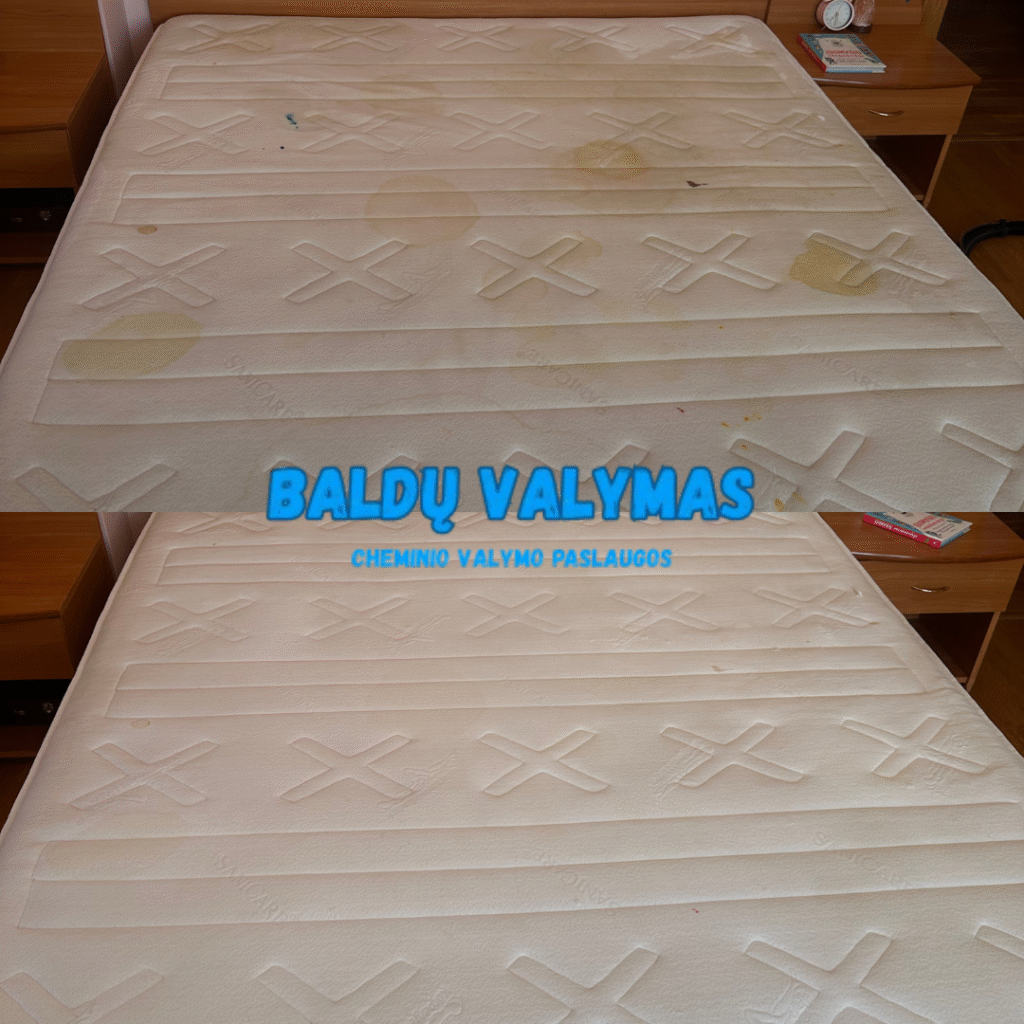 cheminio valymo galerija prieš / po (rezultatai) balduvalymas.pro