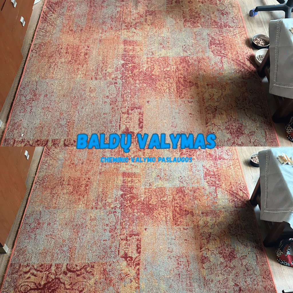 cheminio valymo galerija prieš / po (rezultatai) balduvalymas.pro