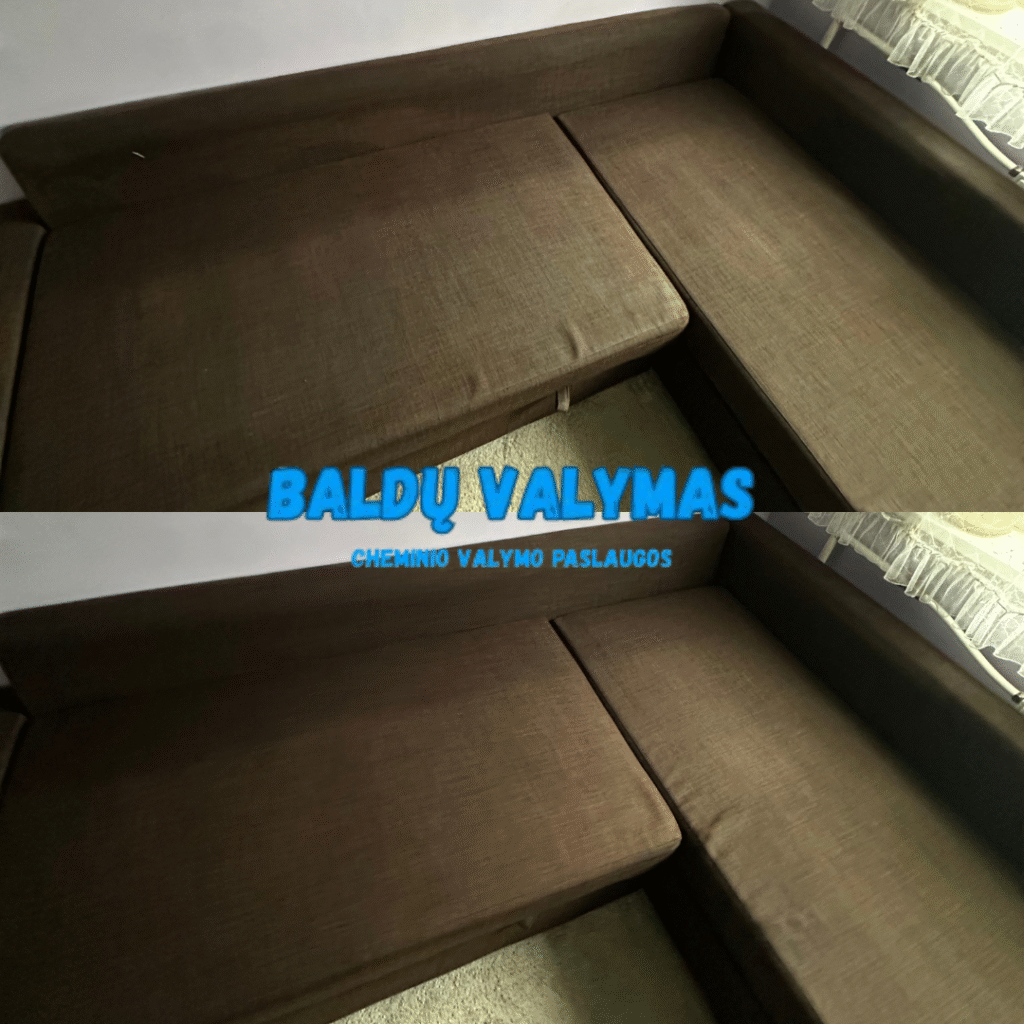 cheminio valymo galerija prieš / po (rezultatai) balduvalymas.pro