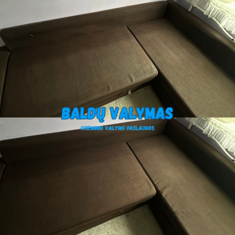 Диван до профессиональной чистки мебели, видны пятна и загрязнения